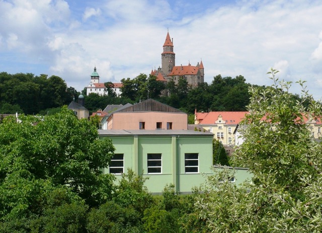 Zahrada ubytování – výhled do okolí